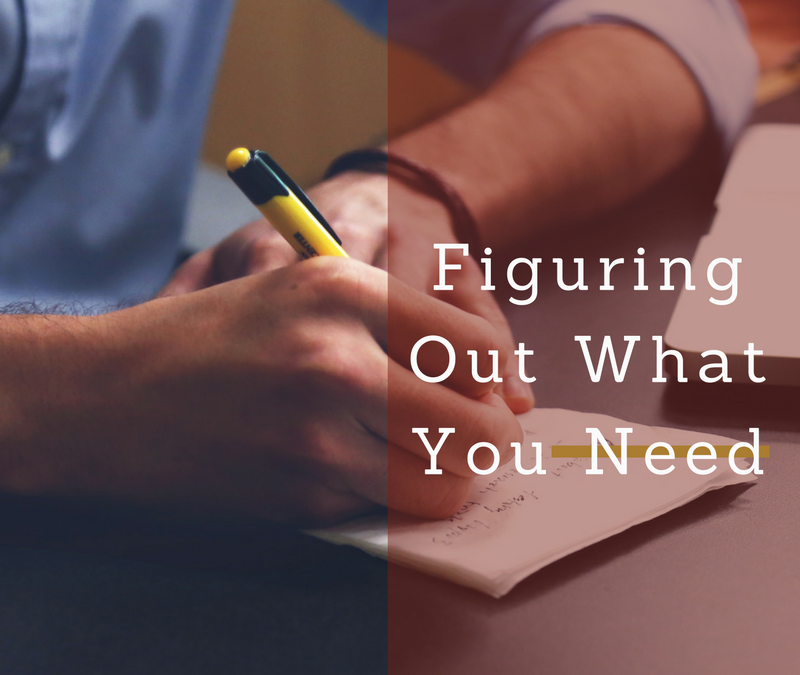 Figuring Out What You Want